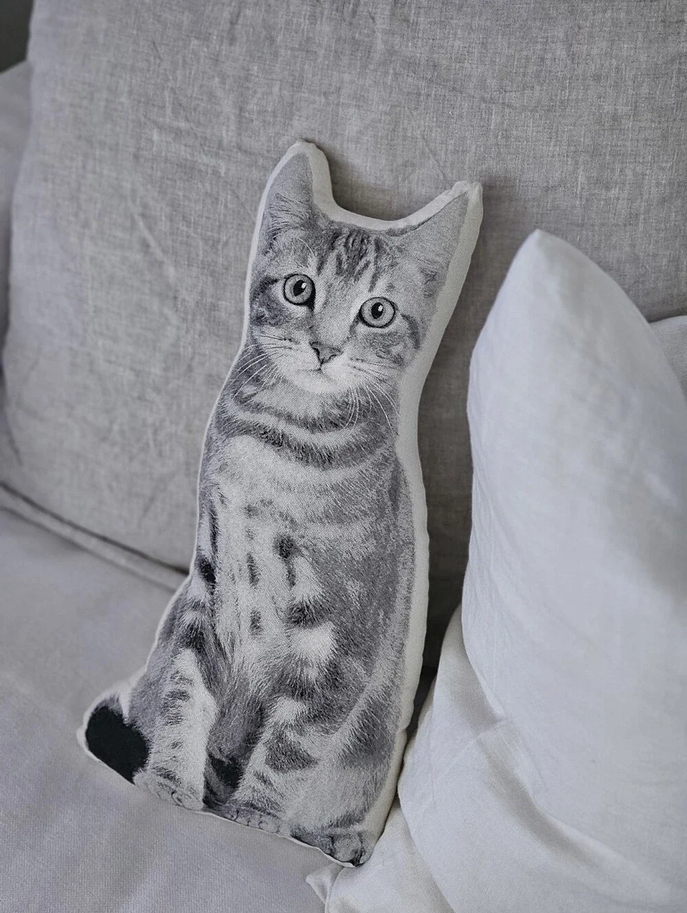 Broderpress Cat Pillow